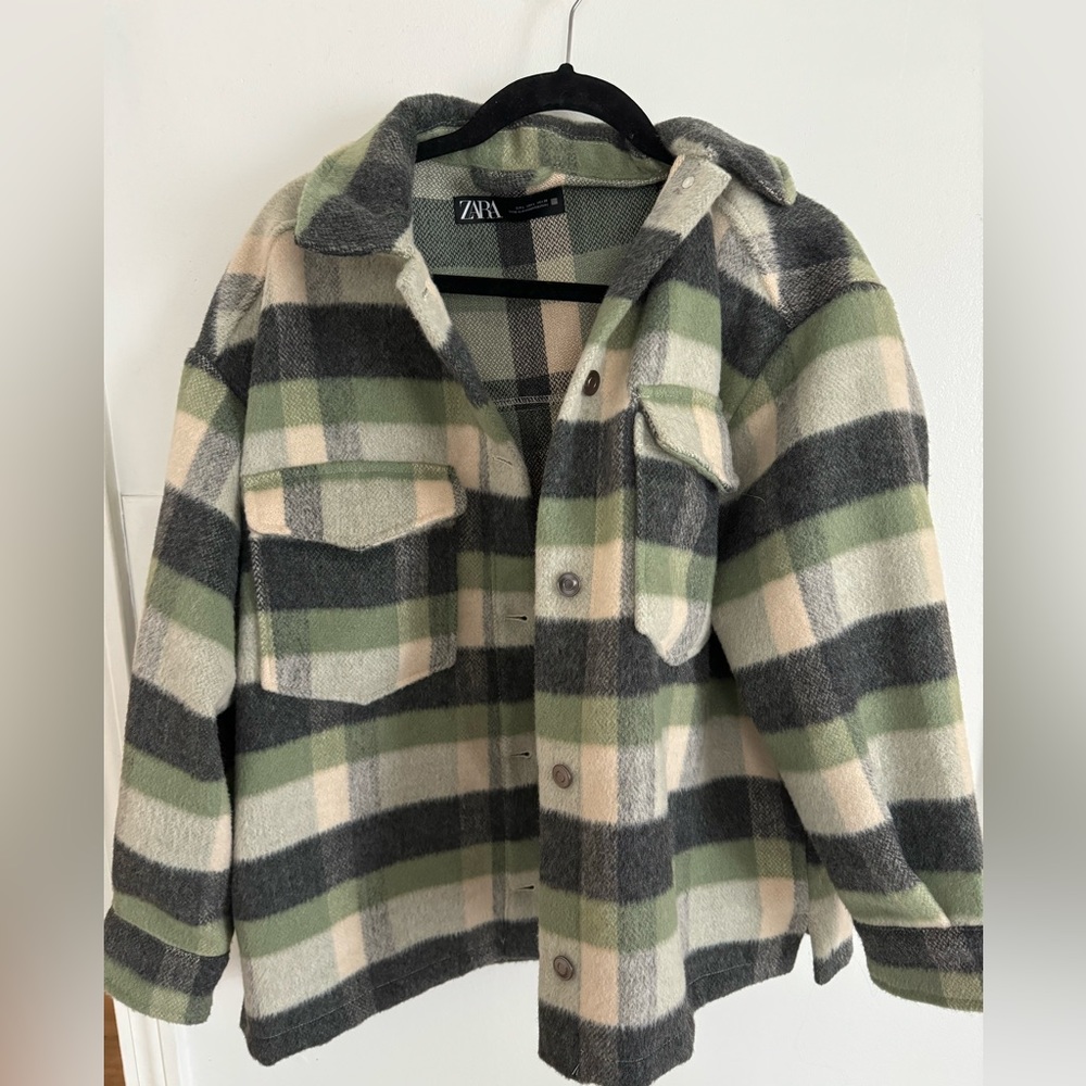 Zara plaid jacket